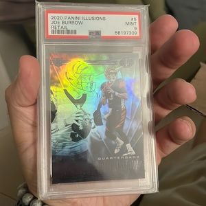 2020 Panini Illusions Retail #5 Joe Burrow Bengals RC Rookie PSA 10 GEM MINT